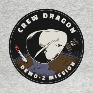 SpaceX Crew Dragon Patch T-Shirt